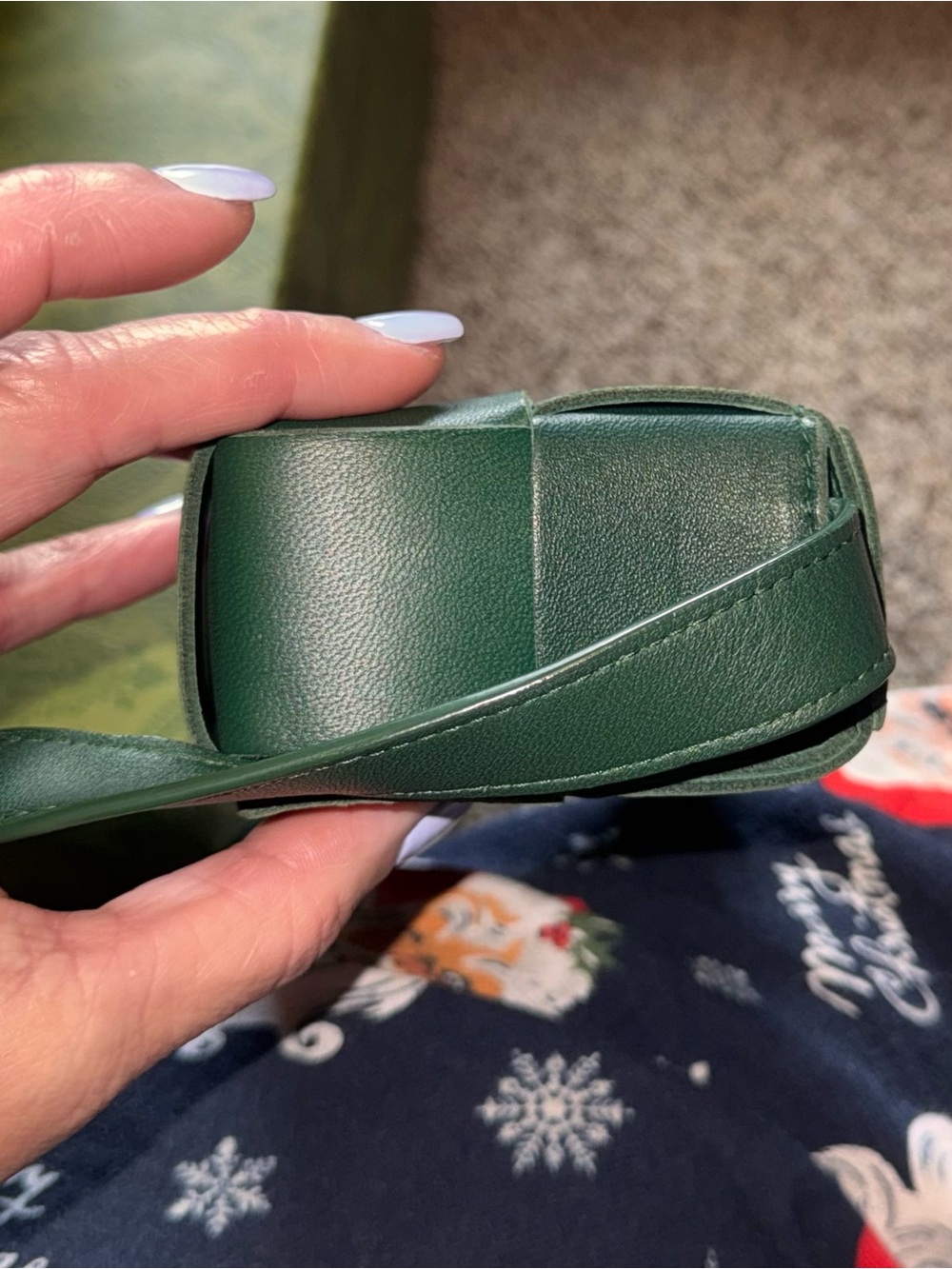 Bottega Veneta Dark Green Intrecciato Mini Cassette Bag - Picture 5 of 10